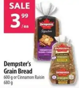 Co-op Dempster's Grain Bread offer