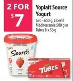 Co-op Yoplait Source Yogurt offer