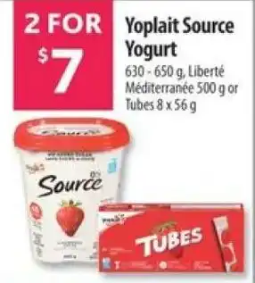 Co-op Yoplait Source Yogurt offer