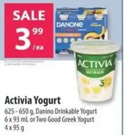 Co-op Activia Yogurt offer