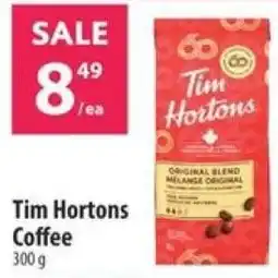 Co-op Tim Hortons Coffee offer