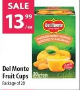 Co-op Del Monte Fruit Cups offer