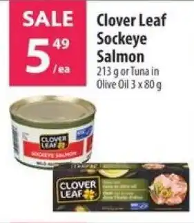 Co-op Clover Leaf Sockeye Salmon offer