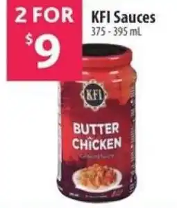 Co-op KFI Sauces offer