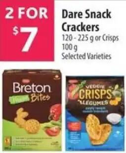 Co-op Dare Snack Crackers offer