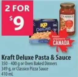 Co-op Kraft Deluxe Pasta & Sauce offer