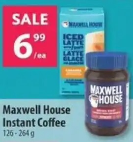 Co-op Maxwell House Instant Coffee offer