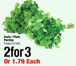 Arz Fine Foods Curly or Plain Parsley offer