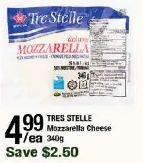 Arz Fine Foods Tres stelle mozzarella cheese offer