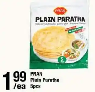 Arz Fine Foods Pran plain paratha offer