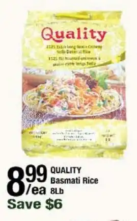 Arz Fine Foods Quality Basmati Rice offer