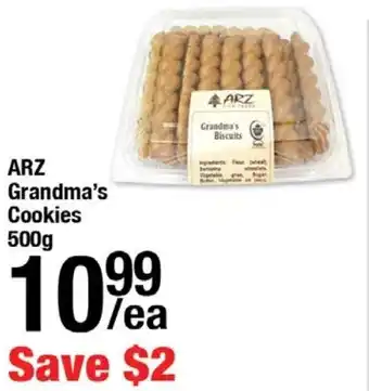 Arz Fine Foods ARZ Grandma's Cookies offer