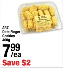 Arz Fine Foods AR Date Finger Cookies offer