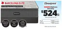 Surplus Furniture Barcelona Elite Queen Mattress Set offer