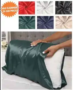 Len's Mill Stores Satin Queen Pillow Cases offer