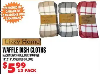 Len's Mill Stores Lizzy Home Waffle Dish Cloths offer