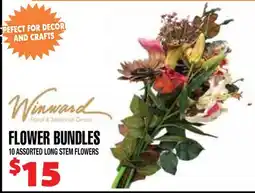 Len's Mill Stores Flower Bundles offer