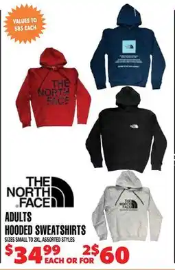 Len's Mill Stores The North Face Adults Hooded Sweatshirts offer