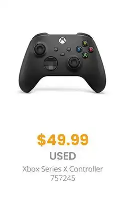 GameStop USED Xbox Series X Controller offer