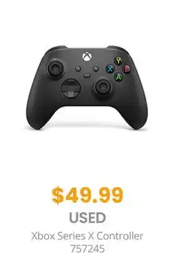 GameStop USED Xbox Series X Controller offer