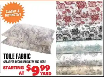 Len's Mill Stores Toile Fabric offer