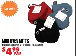 Len's Mill Stores Mini Oven Mitts offer