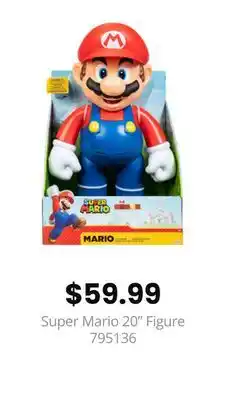 GameStop Super Mario 20 Figure offer