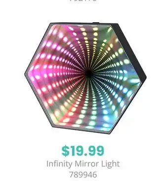 GameStop Infinity Mirror Light offer