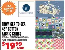 Len's Mill Stores From Sea To Sea 45 Cotton Fabric Series offer