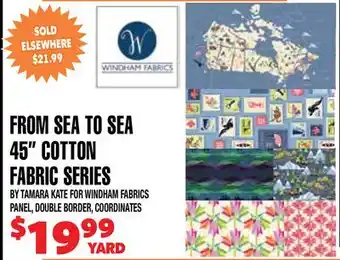 Len's Mill Stores From Sea To Sea 45 Cotton Fabric Series offer