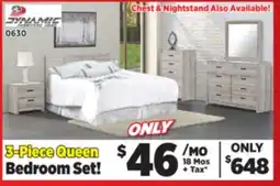 Surplus Furniture Aurora Oak 3-Piece Queen Bedroom Set offer