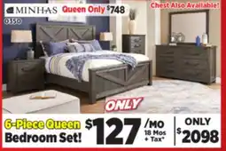 Surplus Furniture Montana 6-Piece Queen Bedroom Set offer