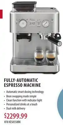 TA Appliances & Barbecues kitchenaid FULLY-AUTOMATIC ESPRESSO MACHINE offer