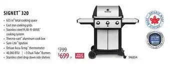 TA Appliances & Barbecues Broil King SIGNET 320 offer