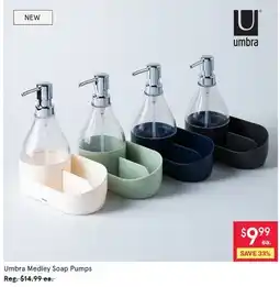 Kitchen Stuff Plus Umbra Medley Soap Pumps offer