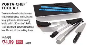 TA Appliances & Barbecues PORTA-CHEF TOOL KIT offer