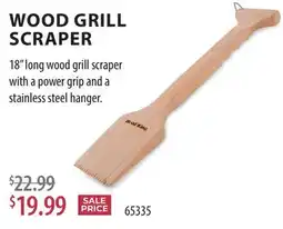 TA Appliances & Barbecues WOOD GRILL SCRAPER offer