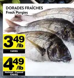 Supermarché PA DORADES FRAÎCHES | Fresh Porgies offer