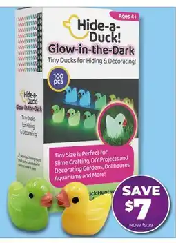 Showcase Hide-A-Duck Glow-In-The-Dark offer