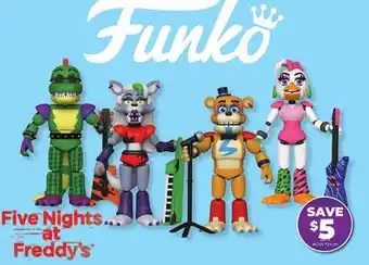 Showcase Funko Five Nights At Freddy's offer