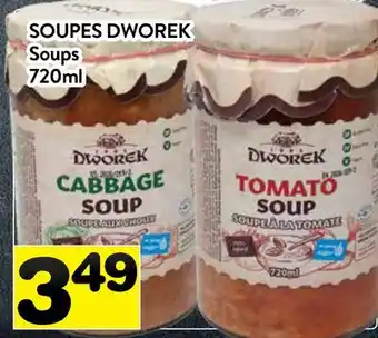 Supermarché PA SOUPES DWOREK | Soups offer