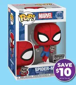 Showcase Funko POP! Spiderman offer