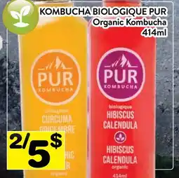 Supermarché PA KOMBUCHA BIOLOGIQUE PUR | Organic Kombucha offer