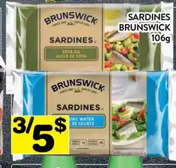 Supermarché PA SARDINES BRUNSWICK offer