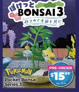 Showcase Pokémon Pocket Bonsai 3 offer