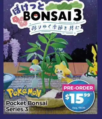 Showcase Pokémon Pocket Bonsai 3 offer