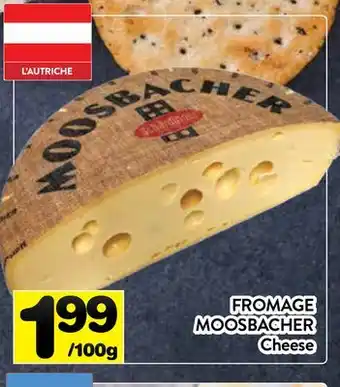 Supermarché PA MOOSBACHER MOOSBACHER | Cheese offer