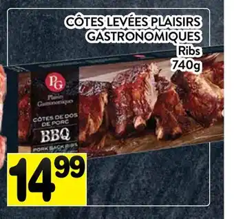 Supermarché PA CÔTES LEVÉES PLAISIRS GASTRONOMIQUES | Ribs offer