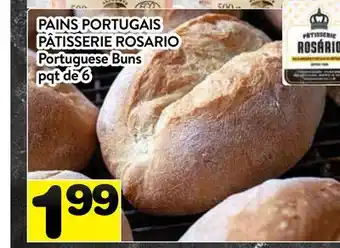 Supermarché PA PAINS PORTUGAIS PÂTISSERIE ROSARIO | Portuguese Buns offer