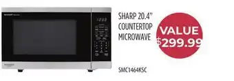 TA Appliances & Barbecues SHARP 20.4 COUNTERTOP MICROWAVE offer